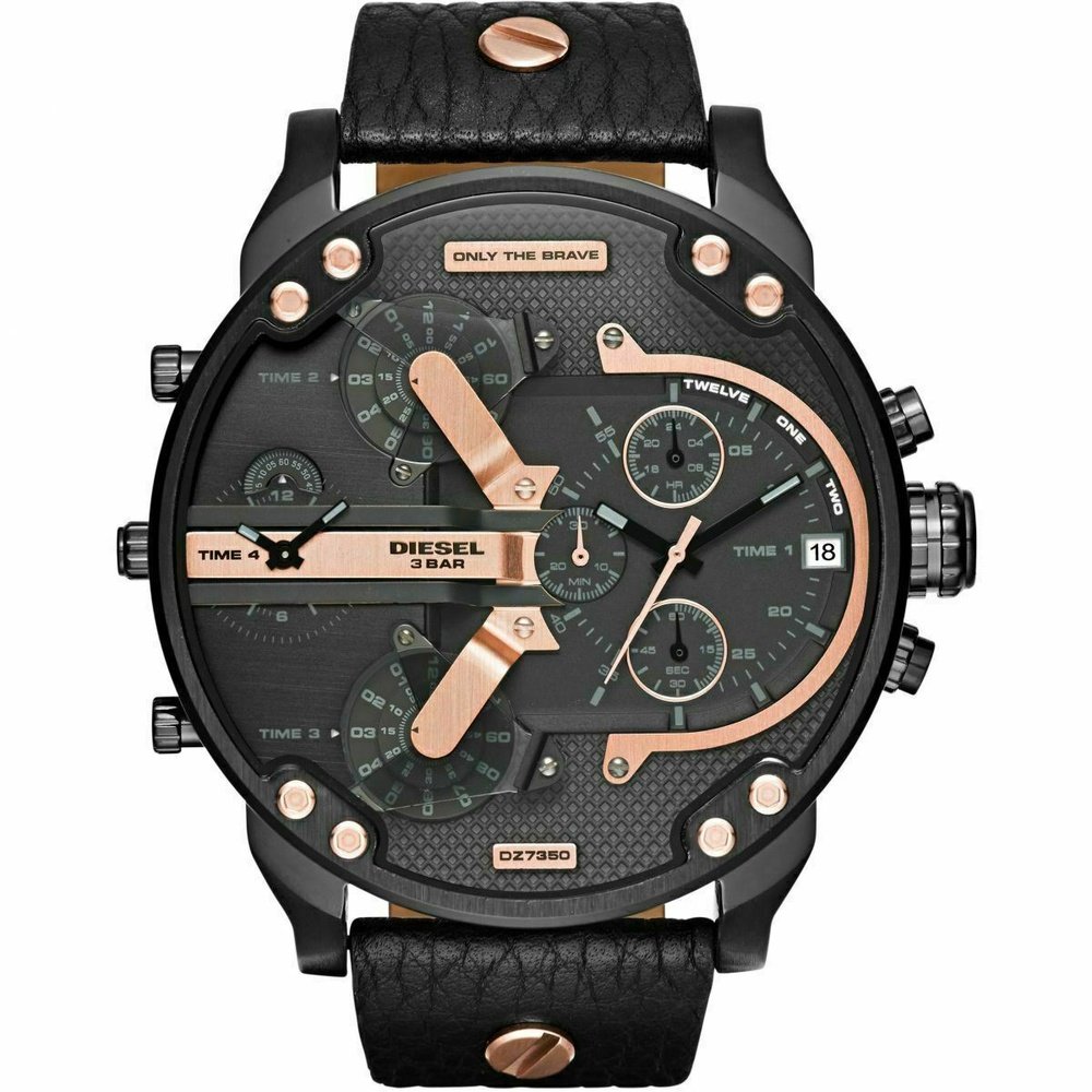 Diesel DZ7350 Daddy 2.0 Chronograaf Horloge Heren - maat One Size