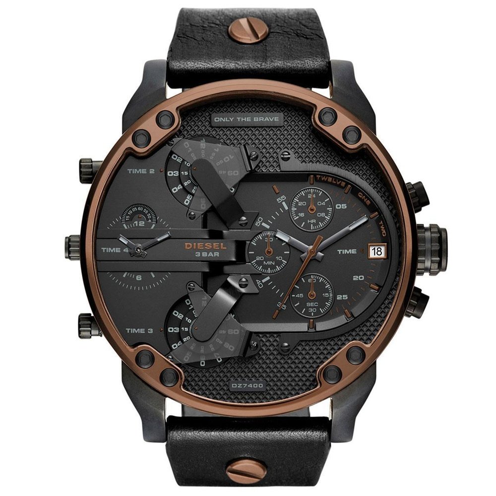 Diesel DZ7400 herenhorloge - maat One Size