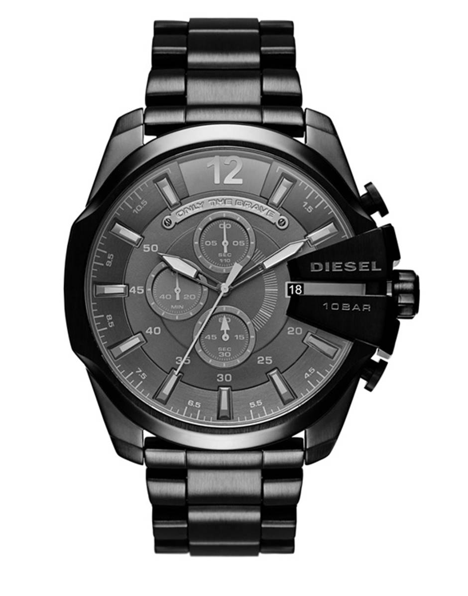 Diesel Mega Chief chronograaf herenhorloge DZ4355 - maat One Size