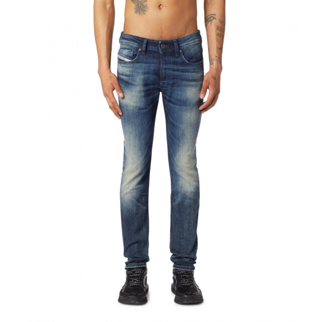 Diesel Sleenker 0adbm heren denim strak model die - maat 32-32