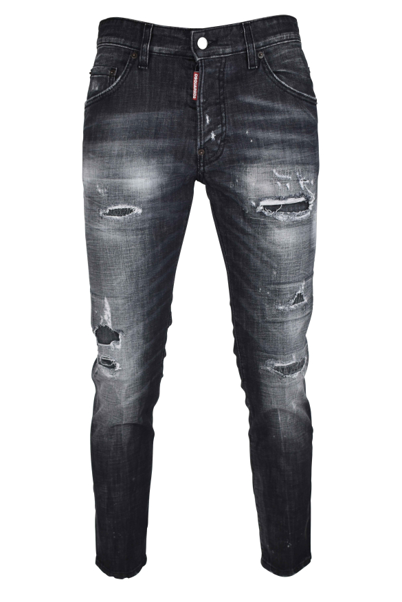 Dsquared2 Skater Jean Zwart - maat EU 46