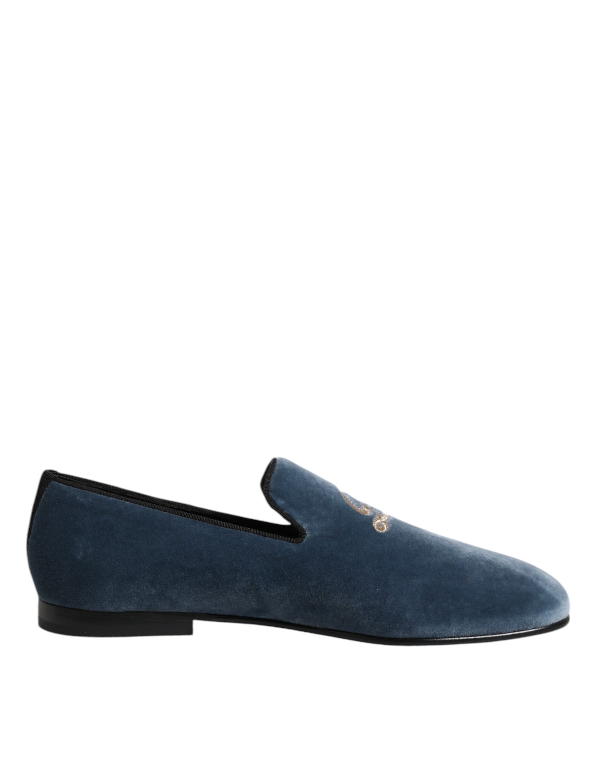 Fluwelen Geborduurde Loafer