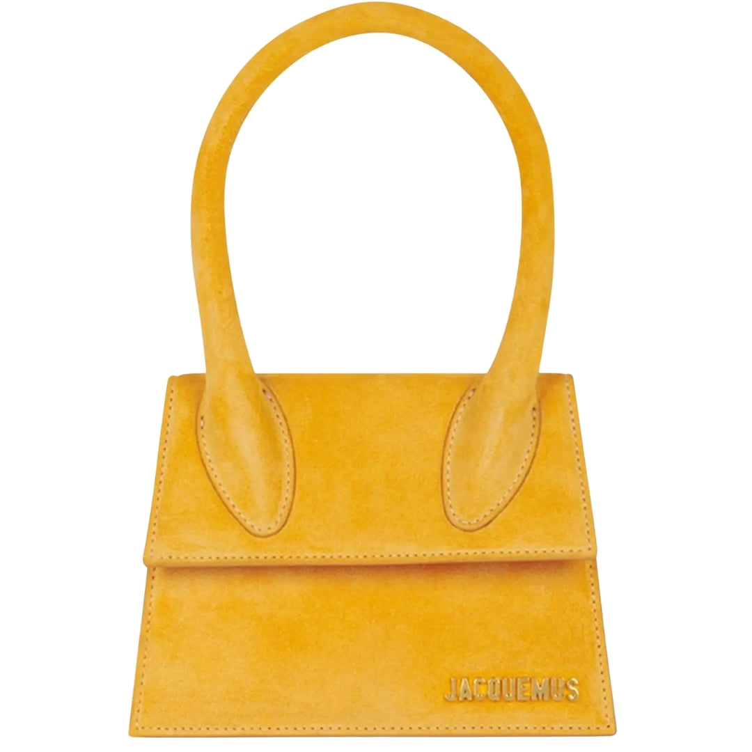 Jacquemus Le Chiquito Moyen oranje tas - maat One Size