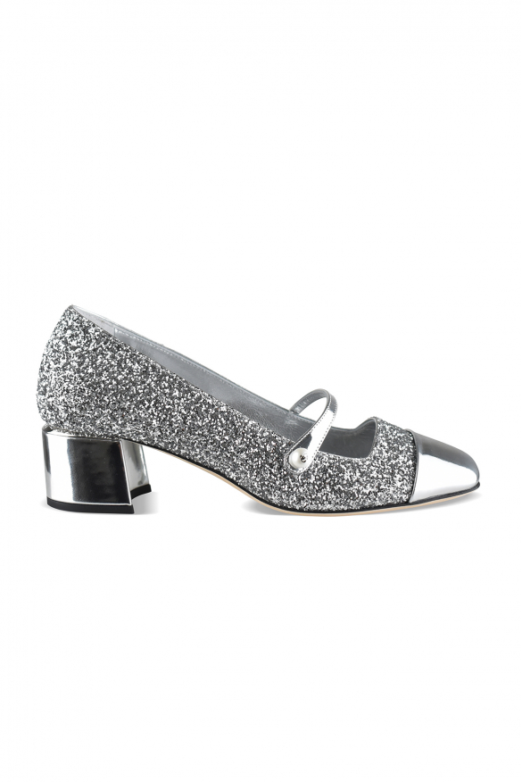 Jimmy Choo Elisa 45 Pumps Zilver - maat 39.5 EU/IT