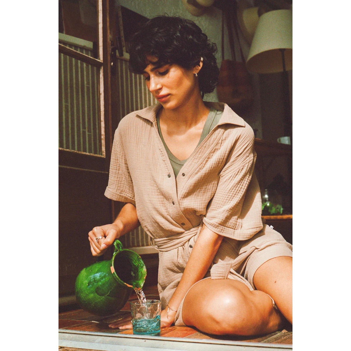 Jumpsui Le Temps des Cerises Jumpsuit short AYOTE