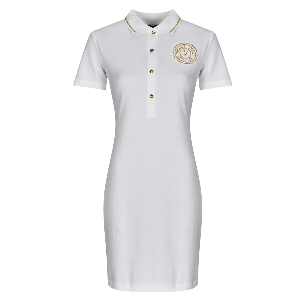 Korte Jurk Versace Jeans Couture 78HAOT01