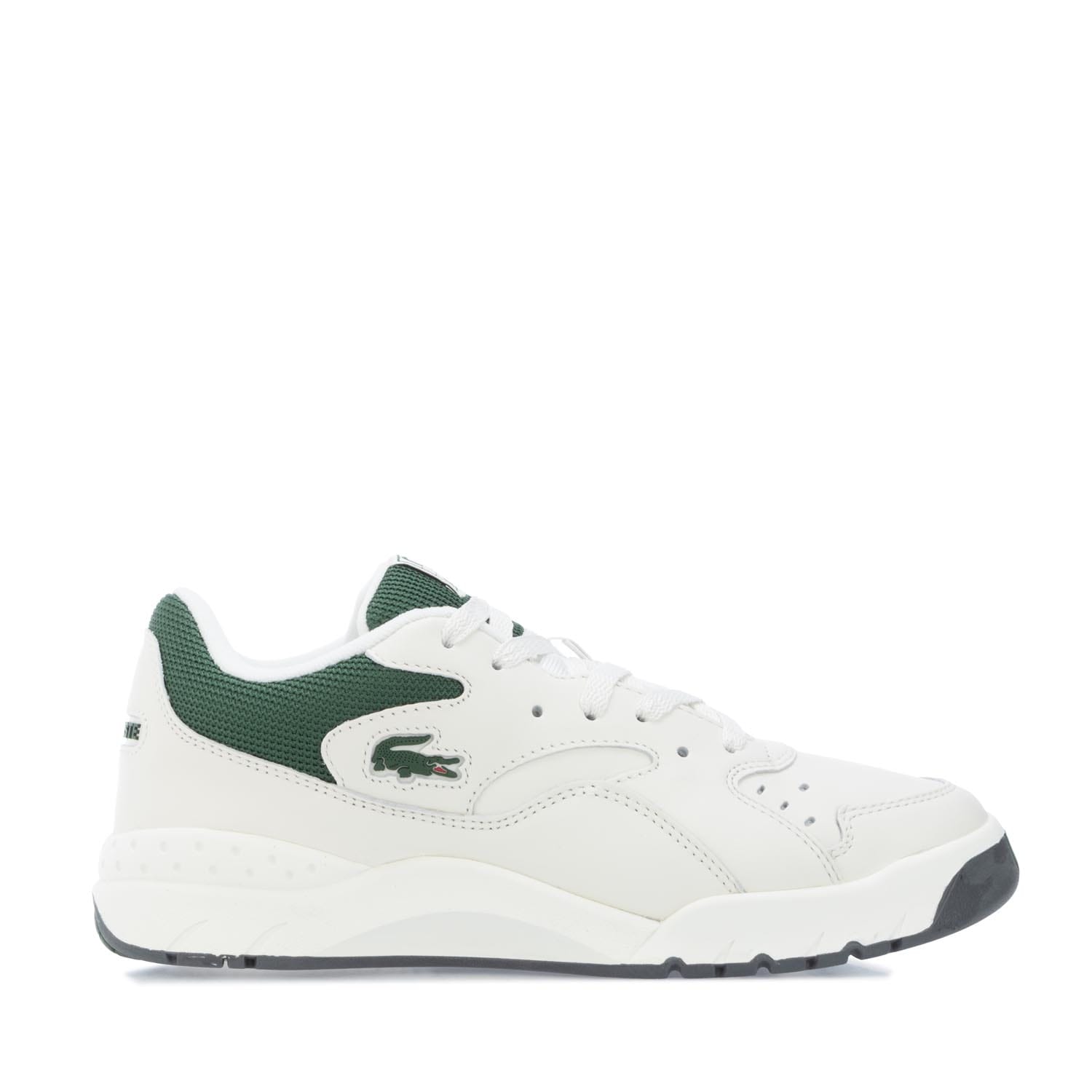 Lacoste Aceline Leather 96 herentrainers in Off White - maat EU 42.5 / UK 8.5