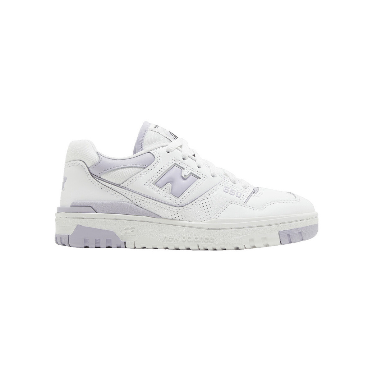 Lage Sneakers New Balance 550 White Lilac (W)