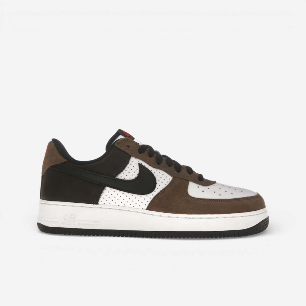 Lage Sneakers Nike Air Force 1 Light Khaki Black (GS)