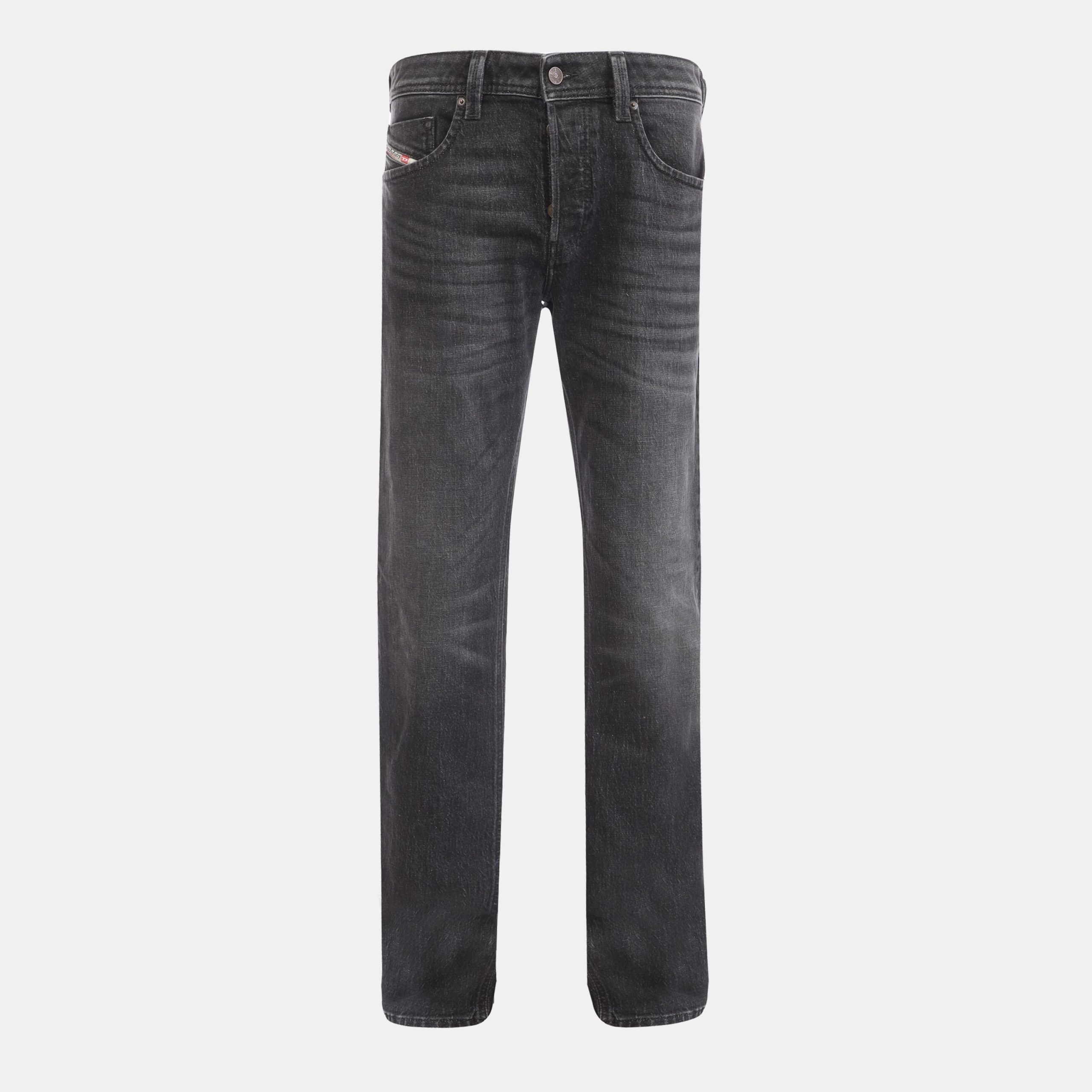 Men's Diesel Markee Jeans in Black Grey - maat 33W/32L