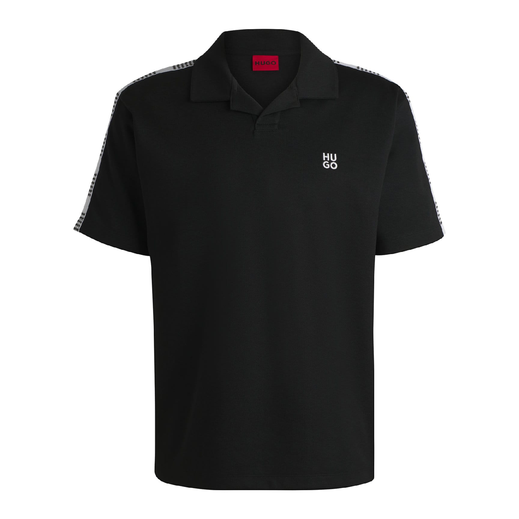 Men's Hugo Boss Dalpars Polo Shirt in Black - maat XL
