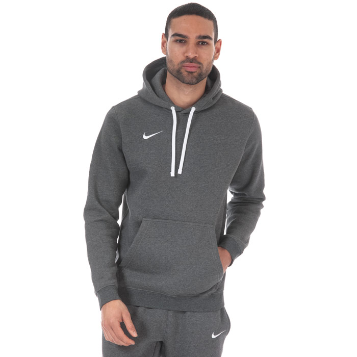 Men's Nike Team Club 19 Hoody in Grey - maat 3XL