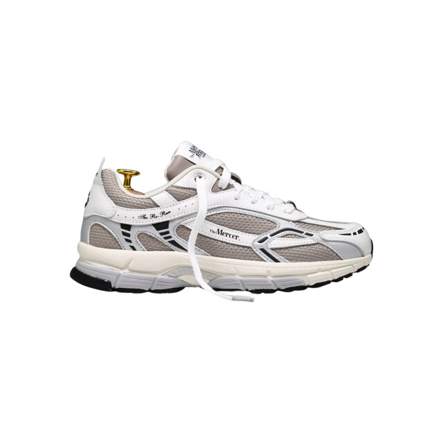 Mercer Amsterdam The re-run white silver sneakers me261002