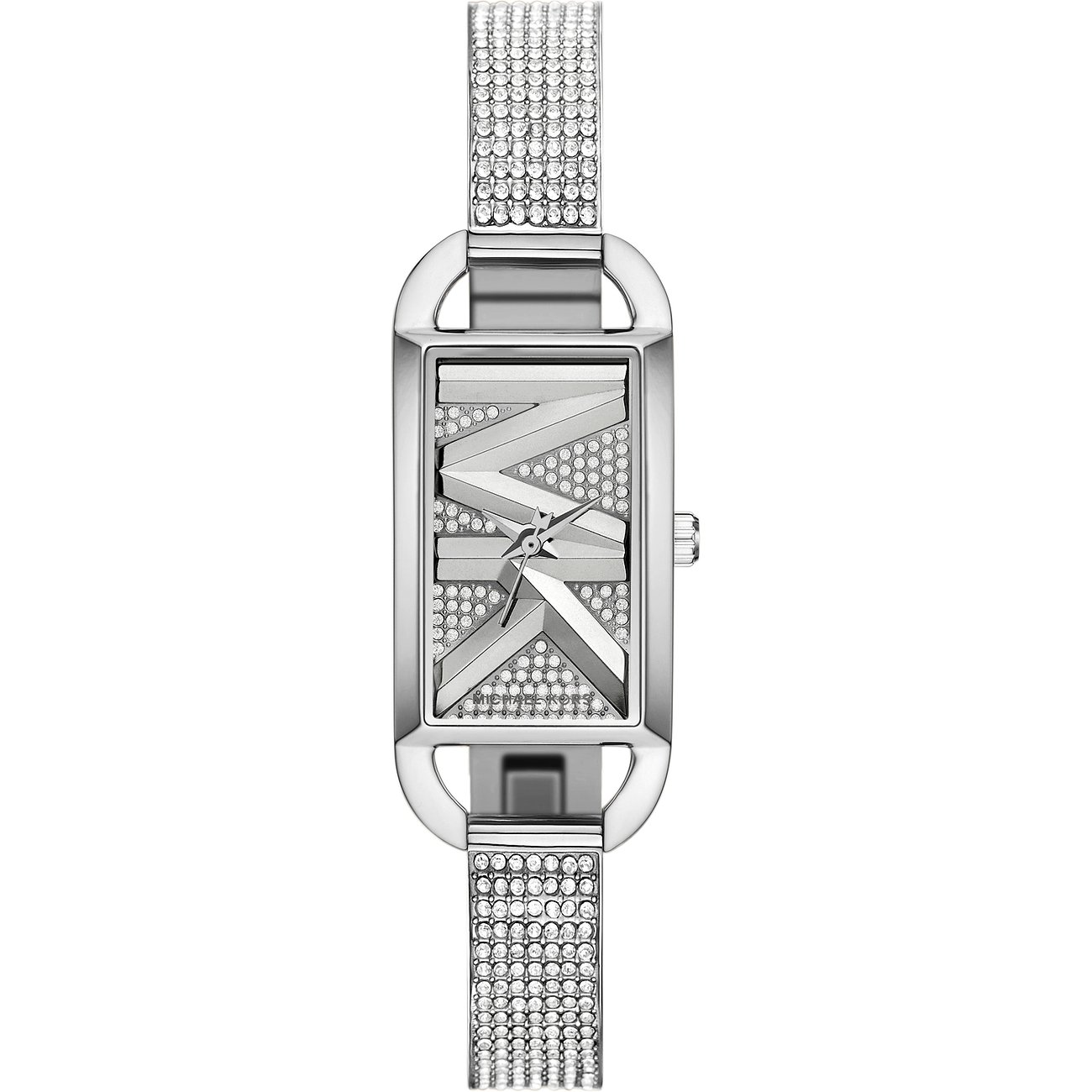 Michael Kors Empire Dames Zilveren Horloge MK4841 - maat One Size