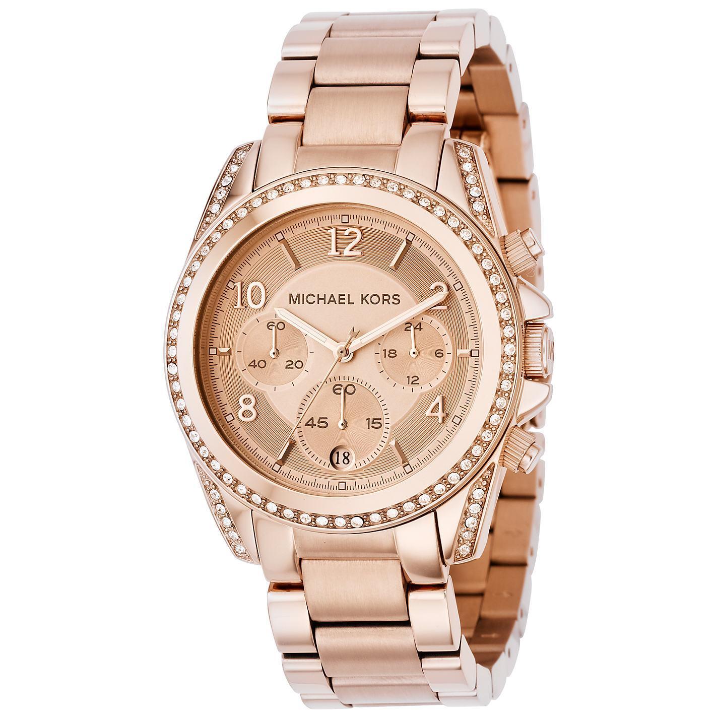 Michael Kors Horloge MK5263 Brons - maat One Size