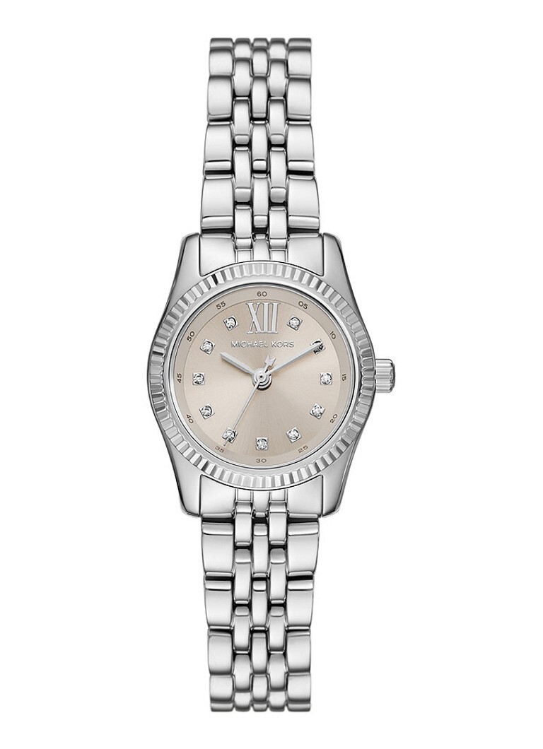 Michael Kors Lexington Dames Zilveren Horloge MK4843 - maat One Size