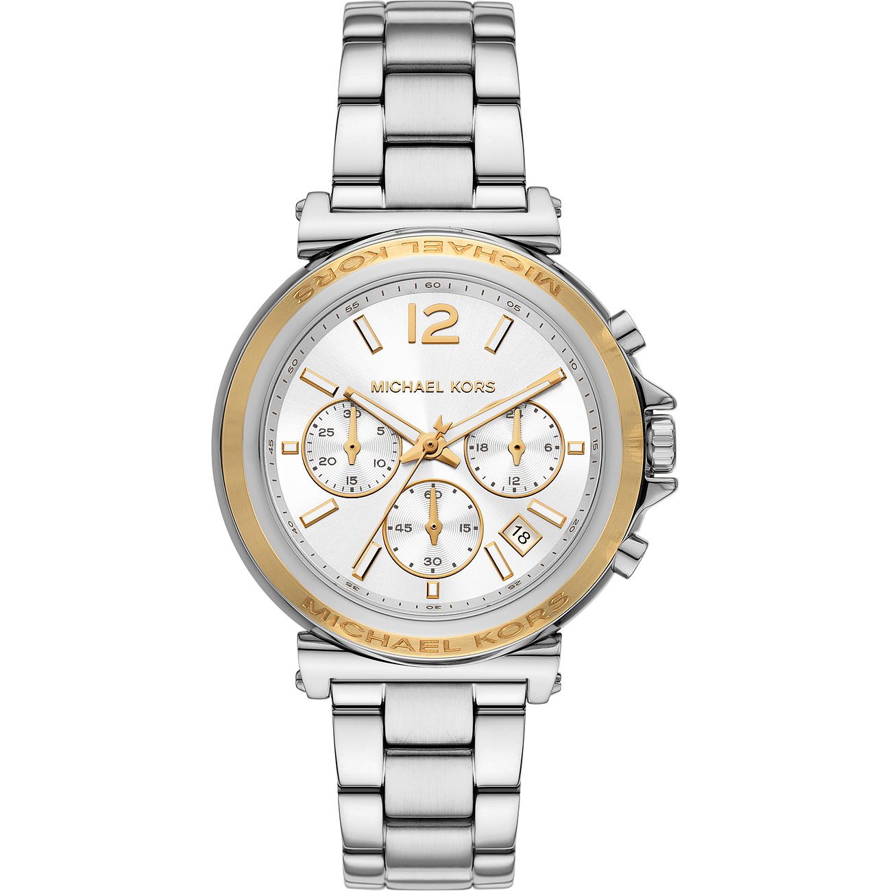Michael Kors Maren Dames Zilveren Horloge MK7495 - maat One Size