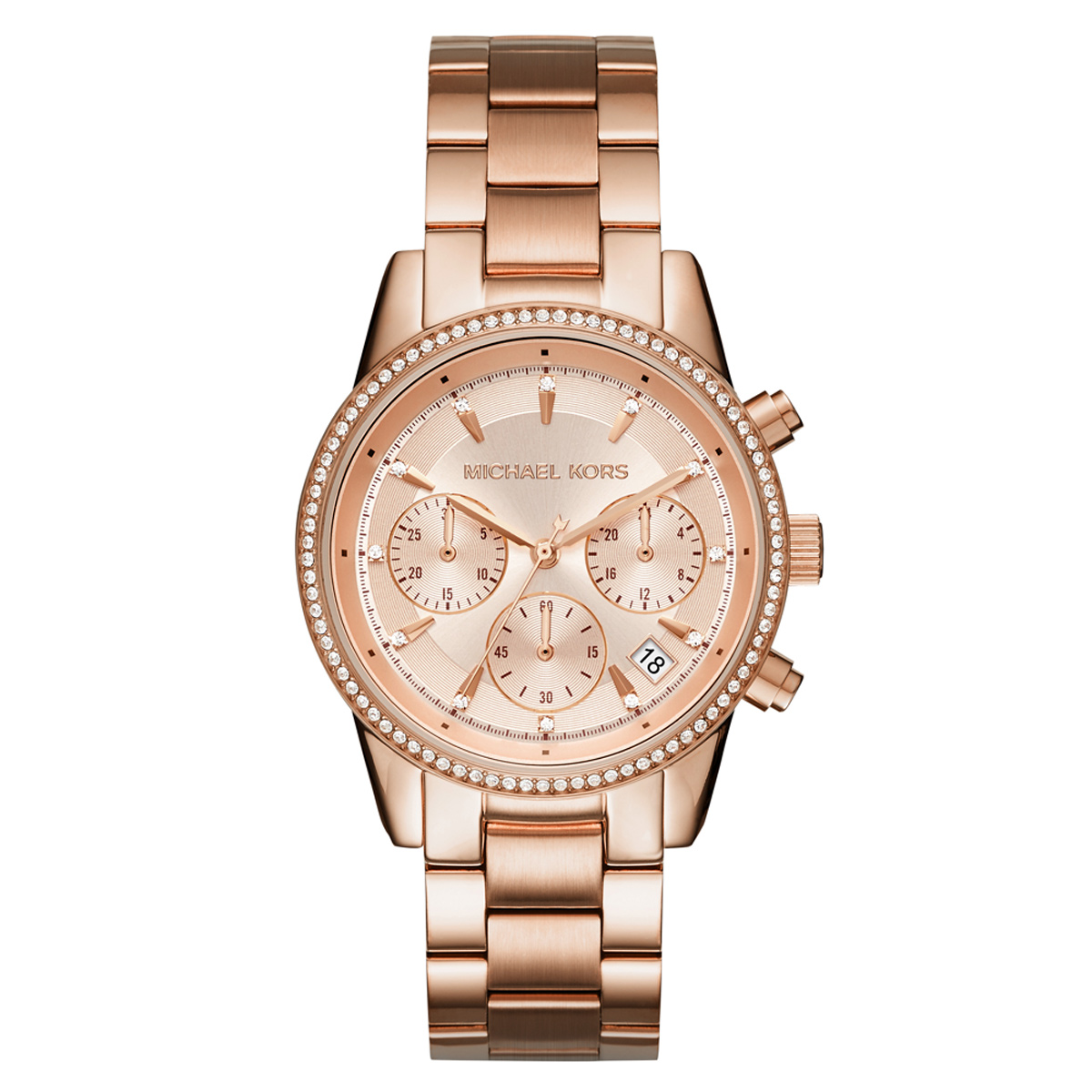 Michael Kors dames Ritz-horloge MK6357 - maat One Size
