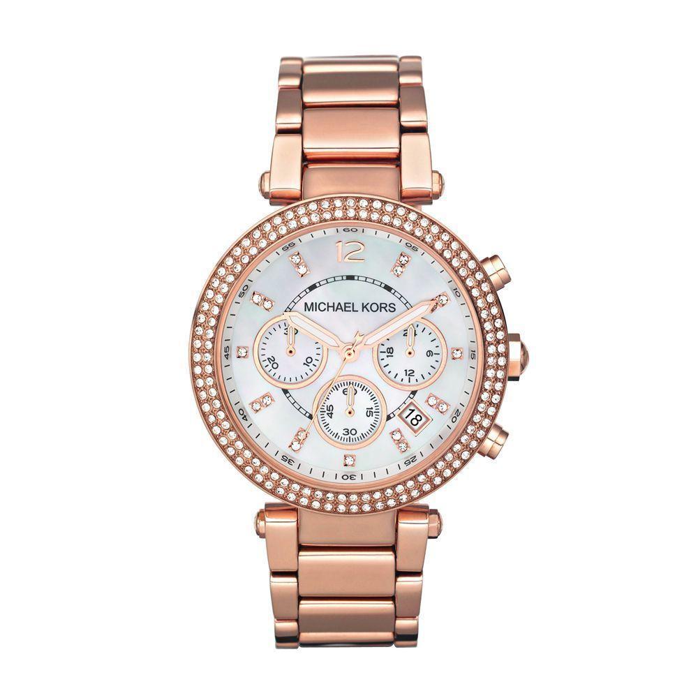 Michael Kors damesparkerhorloge MK5491 - maat