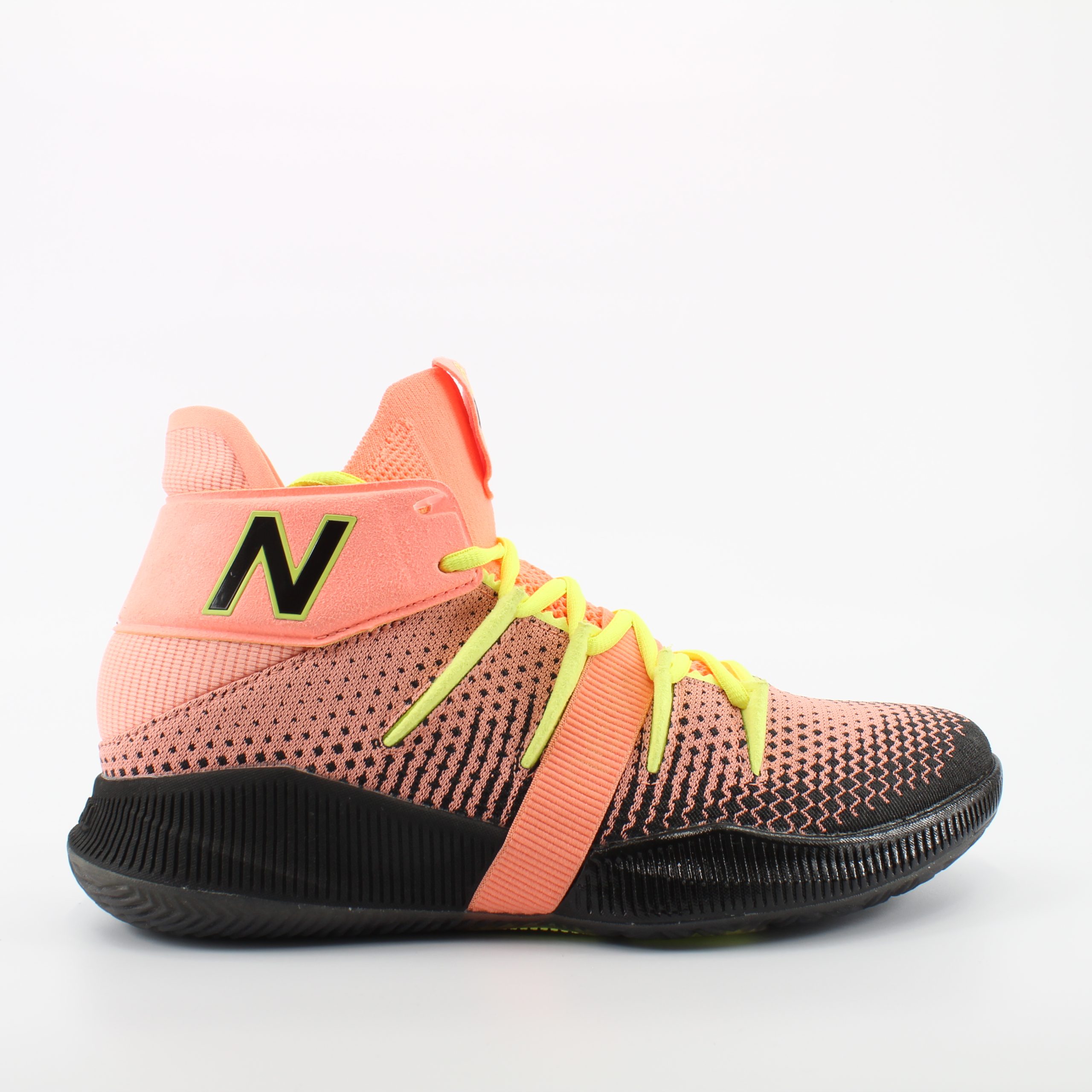 New Balance Omn1s Oranje Textiel Heren Lace Up Basketbal Trainers BBOMNXA2 - maat EU 42 / UK 8