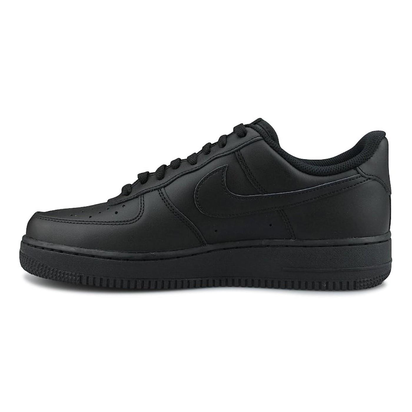 Nike Air Force 1 Heren Sportschoenen In Zwart - maat EU 44.5 / UK 10