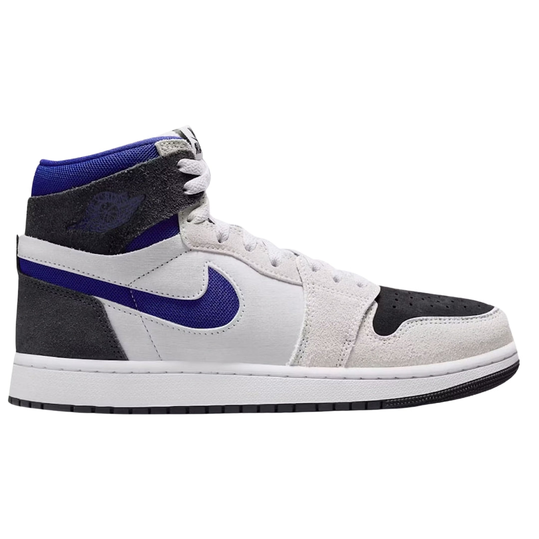 Nike Air Jordan 1 Zm Air Blue Detail Witte Sneakers - maat EU 38.5 / UK 5.5