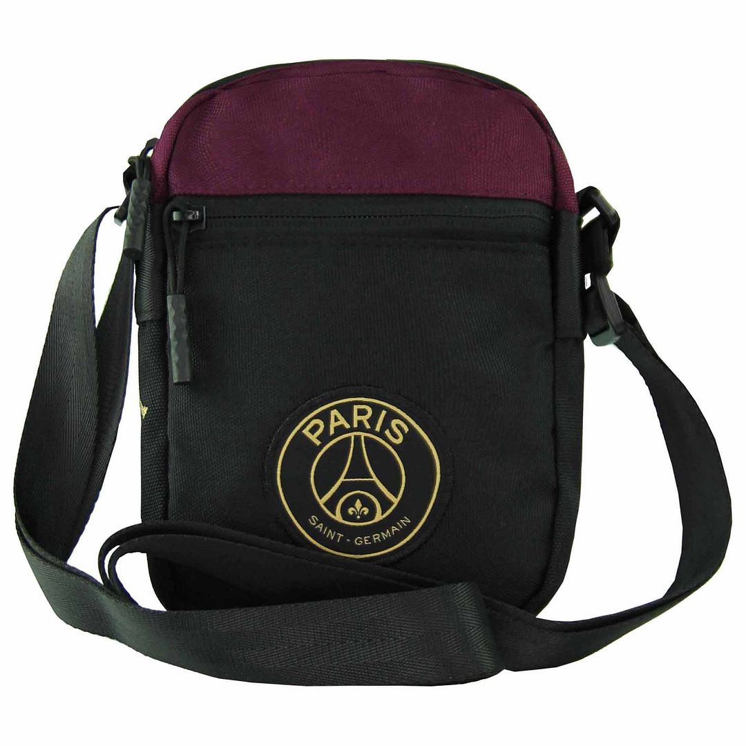 Nike Air Jordan x Paris Saint-Germain Heren Zwart Kleine Items Tas - maat One Size