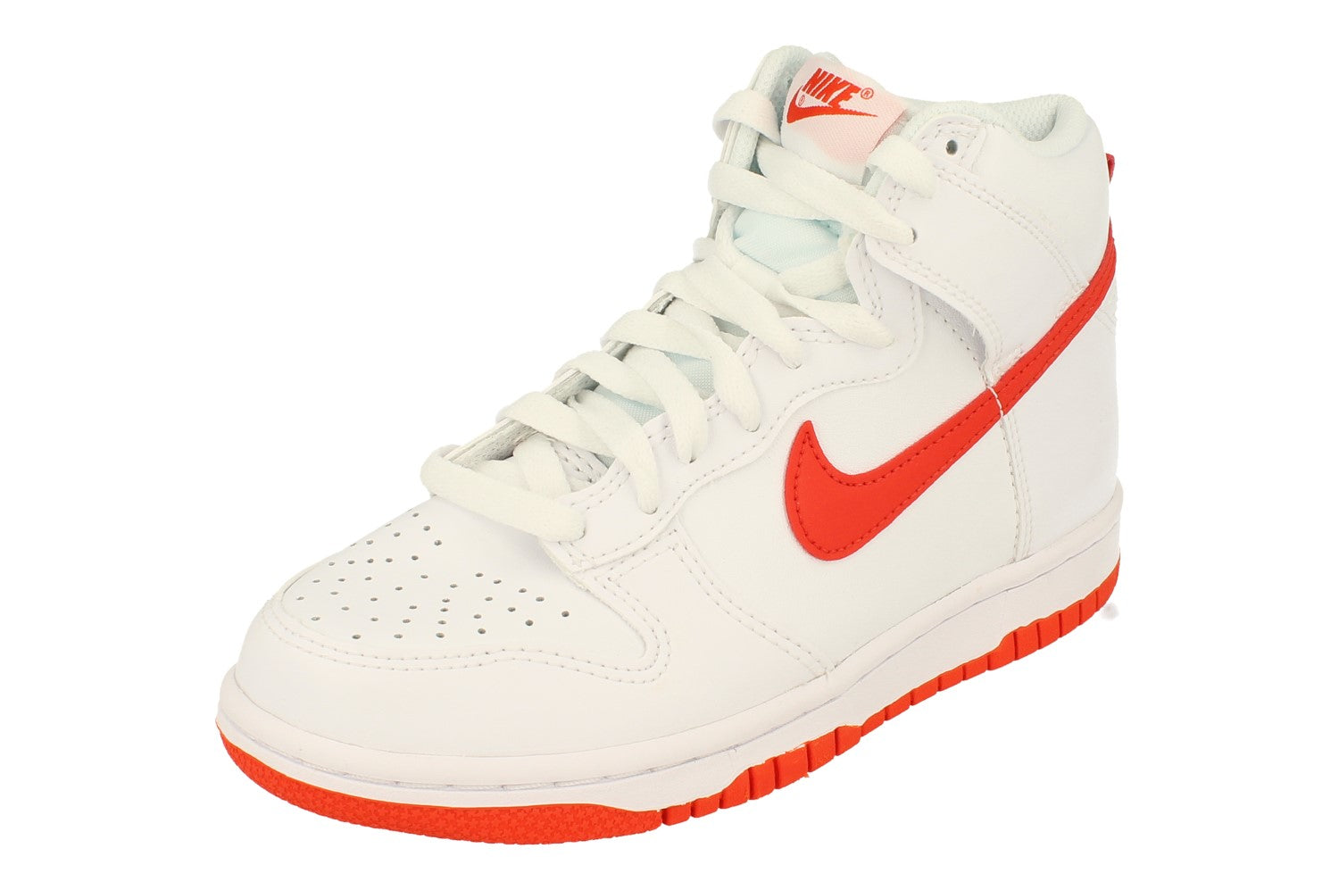 Nike Dunk High Gs Witte Sneakers - maat EU 37 / UK 4