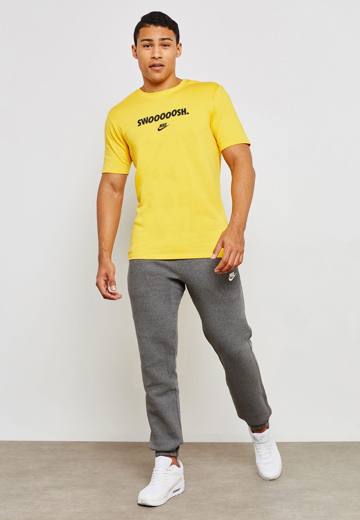 Nike NSW Club Fleece Joggers voor heren, houtskool - maat S