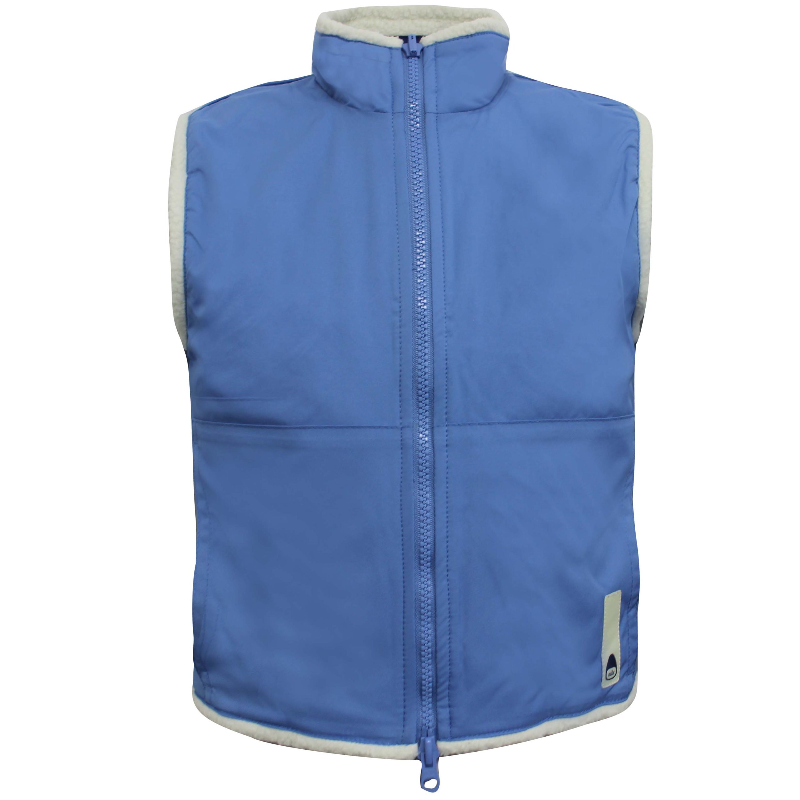 Nike Omkeerbaar Kids Blauw Fleece Gilet - maat S