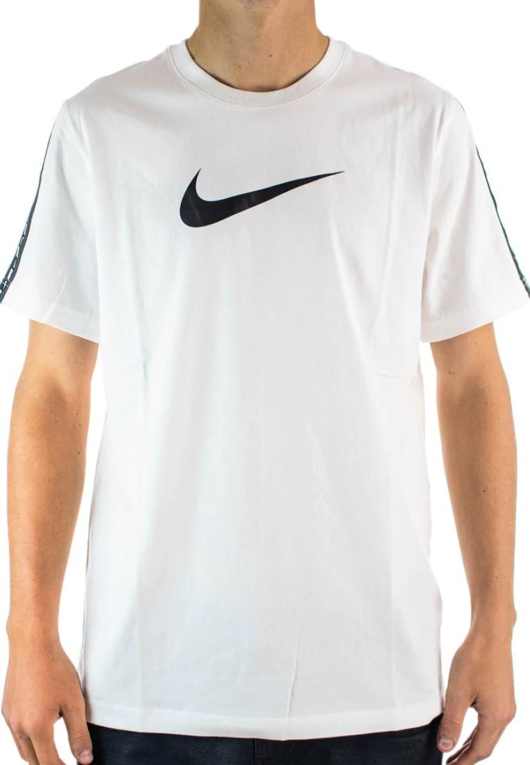 Nike Sportswear Repeat T-shirt Club in wit - maat XL