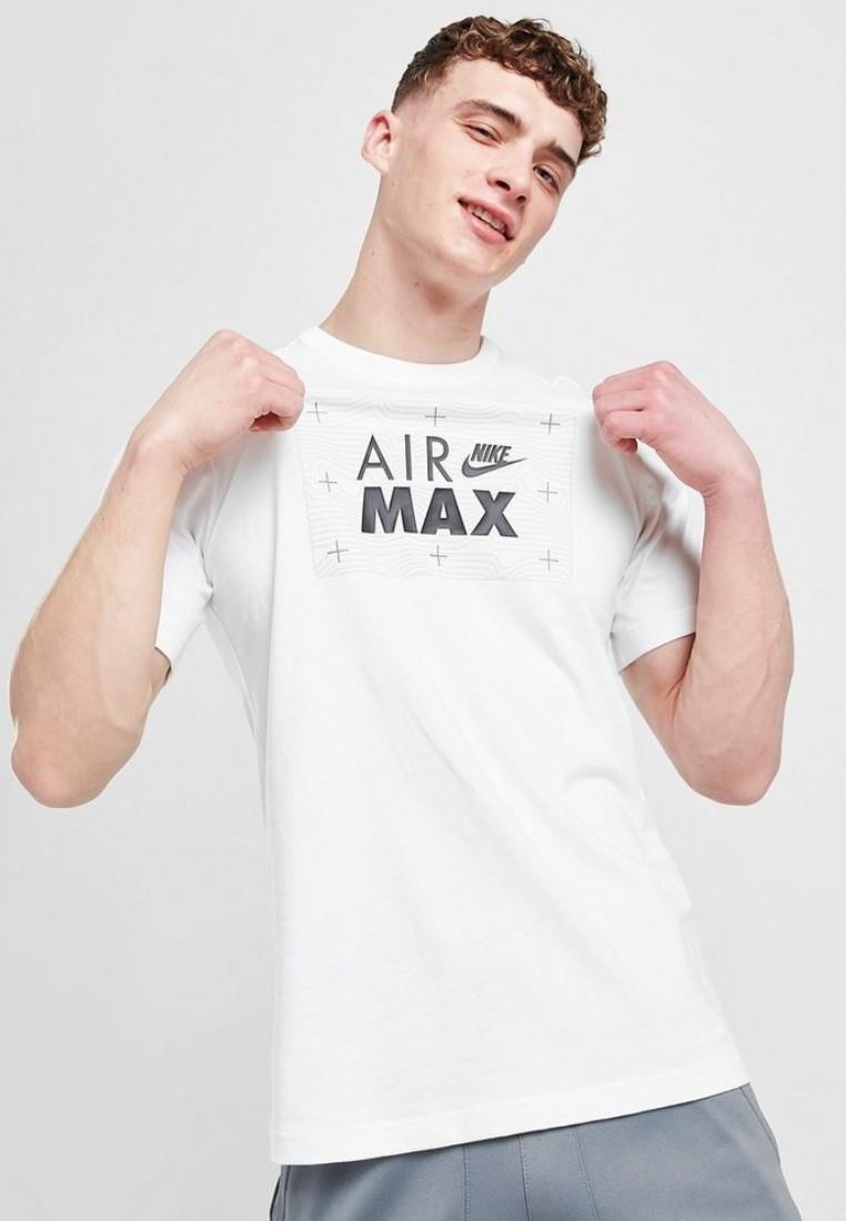 Nike Sportswear Retro Air Max T-shirt in wit - maat S