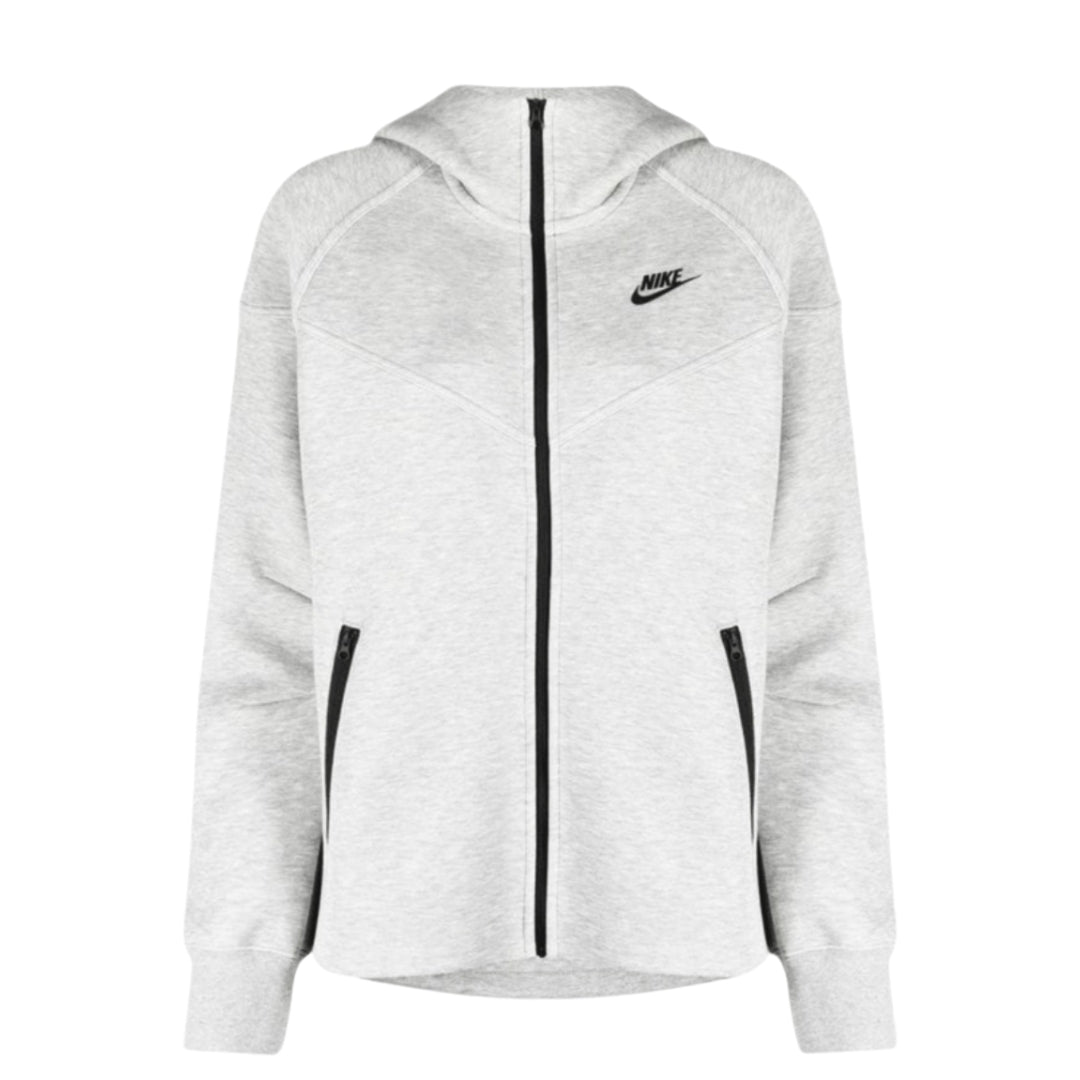 Nike Zip-up Lichtgrijze Hoodie - maat XS