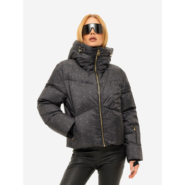Nikkie newport logo jacket ski jack dames - - maat 40