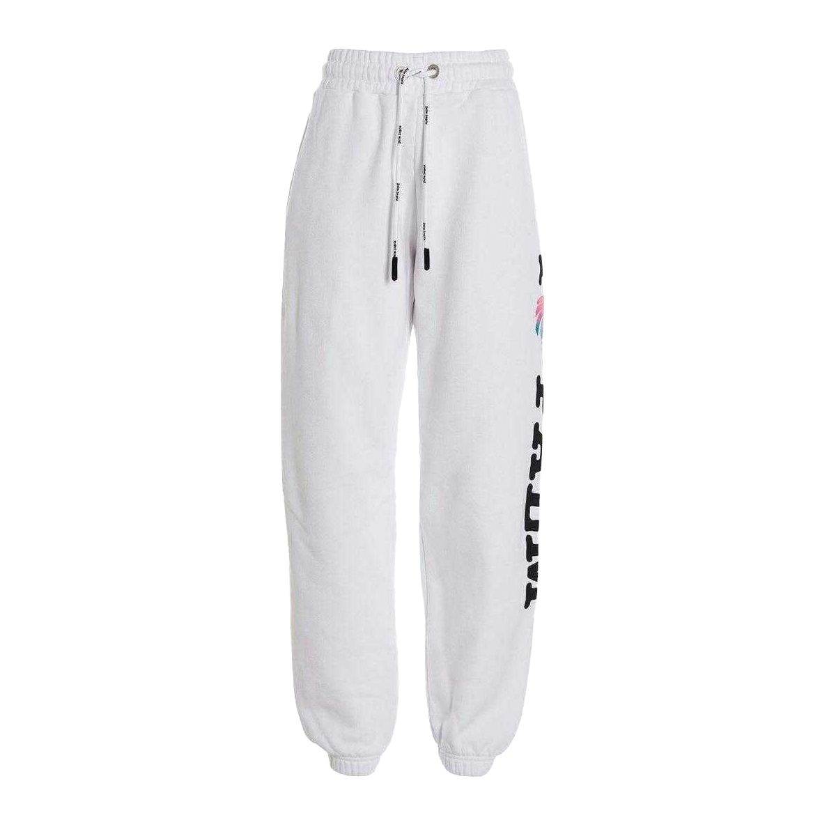 Palm Angels Volwassen uniseks I Love Pa Joggingbroek (Wit) - maat S