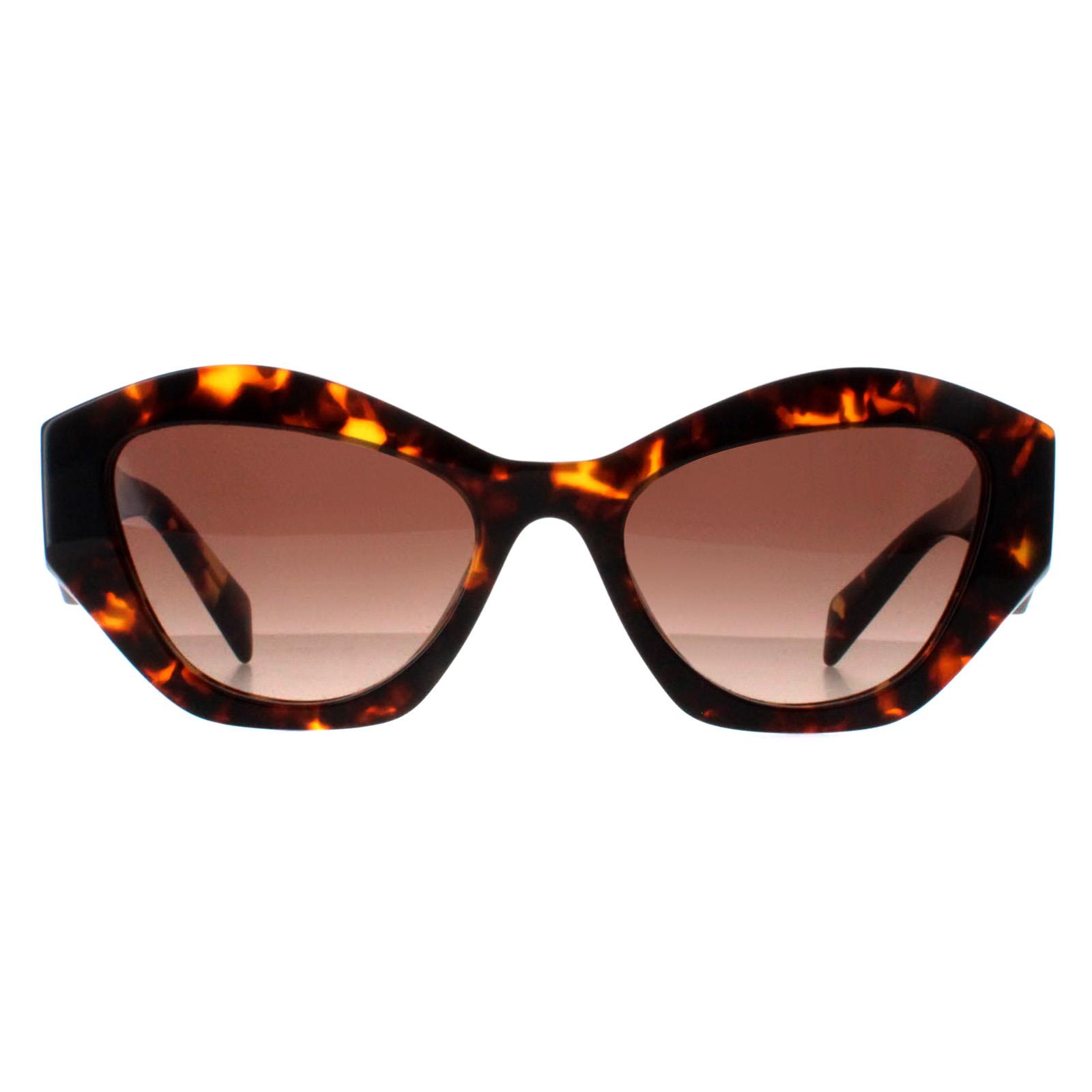 Prada PR07YS VAU6S1 honing havana bruin gradiÃ"nt zonnebril - maat One Size