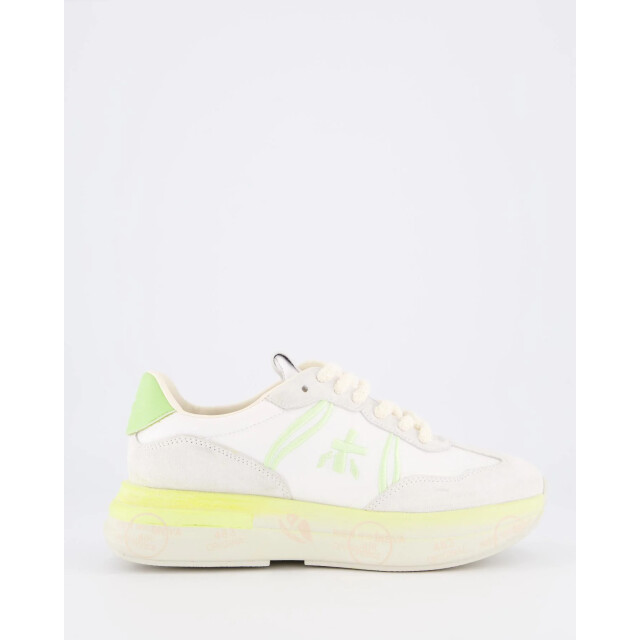 Premiata Dames cassie sneaker /lime
