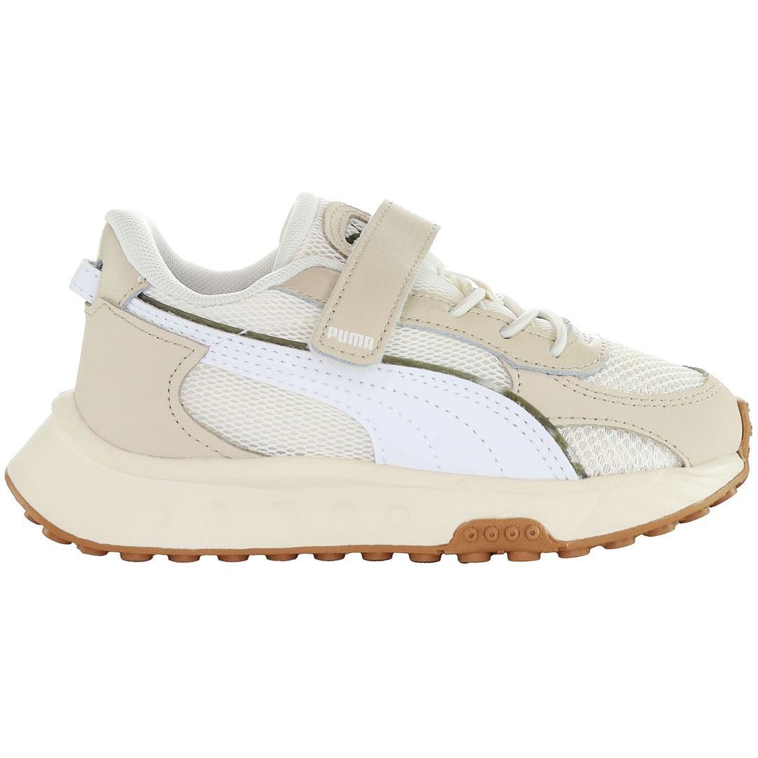 Puma Wild Rider Futurism AC Kinderschoenen Off White - maat EU 25 / UK 8