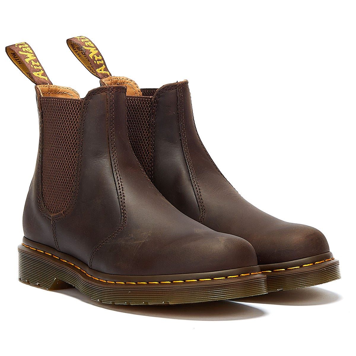 Shop Voor Dr. Martens 2976 Ys Crazy Horse Dames Bruine Laarzen - maat EU 36 / UK 3