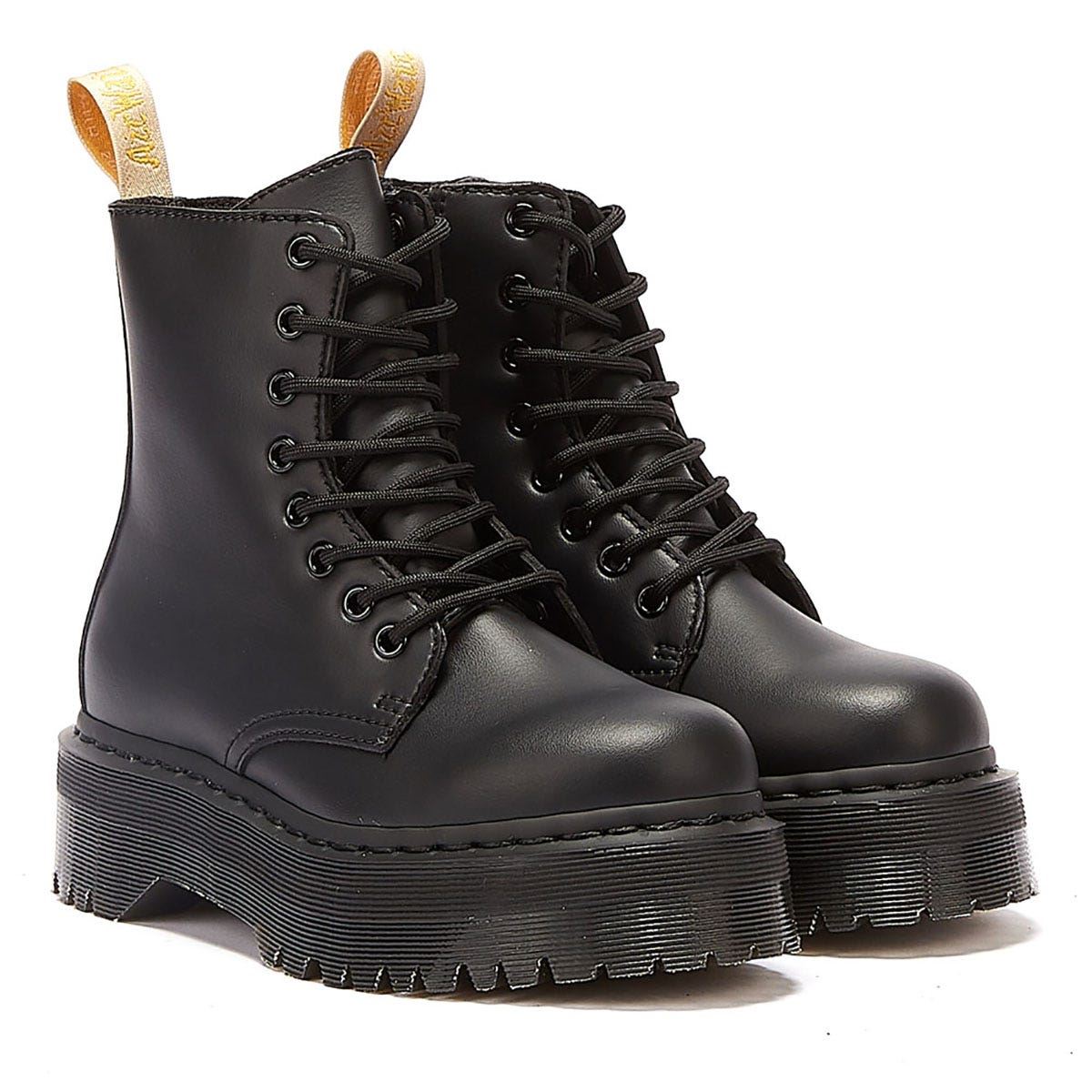 Shop Voor Dr. Martens Jadon Ii Vegan Dames Zwarte Mono Laarzen - maat EU 40 / UK 6.5