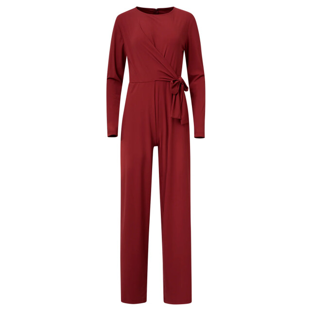 Smashed Lemon Jumpsuit met ronde hals in travelkwaliteit | - maat 4XL