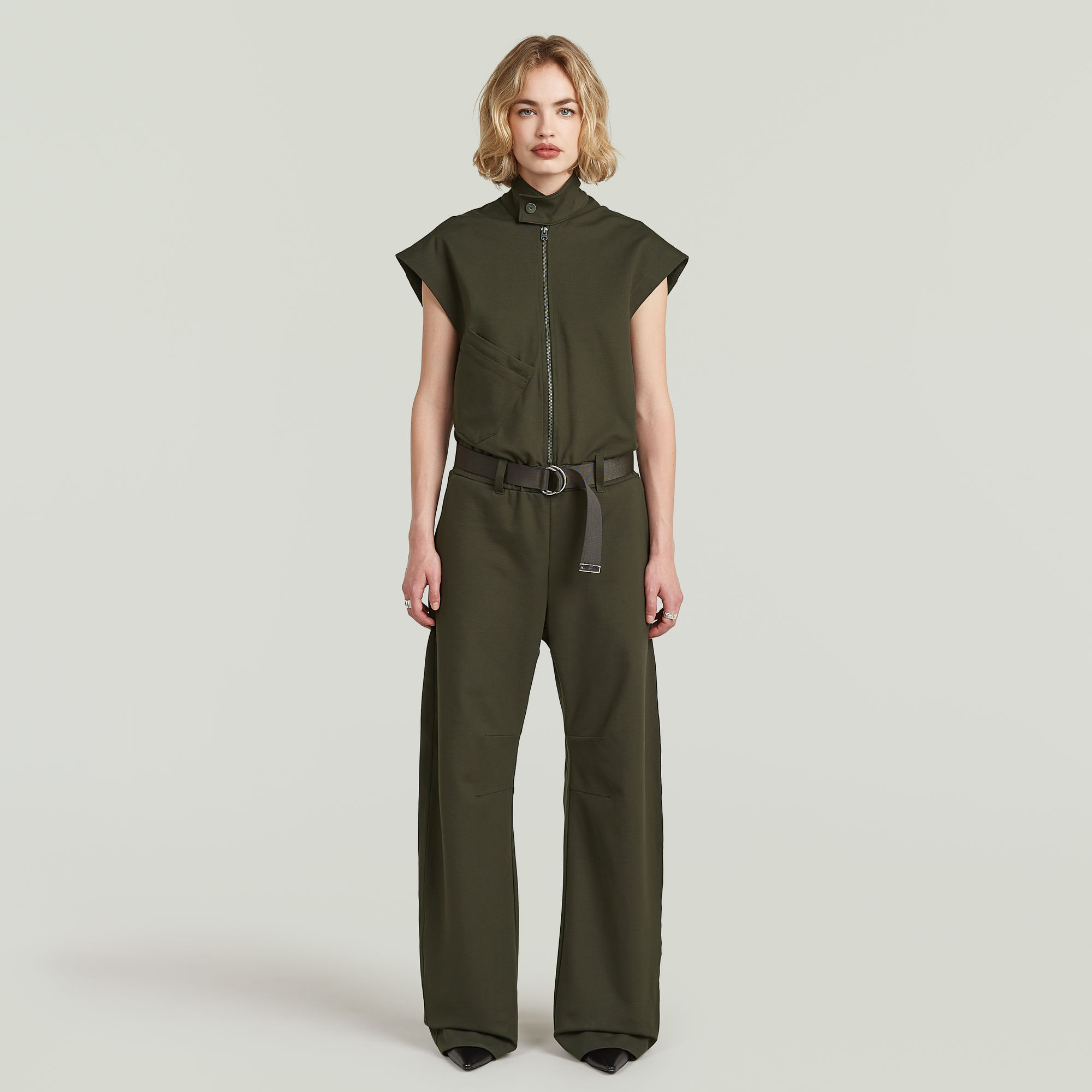 Soft Sculpt Jumpsuit - Grijs - Dames