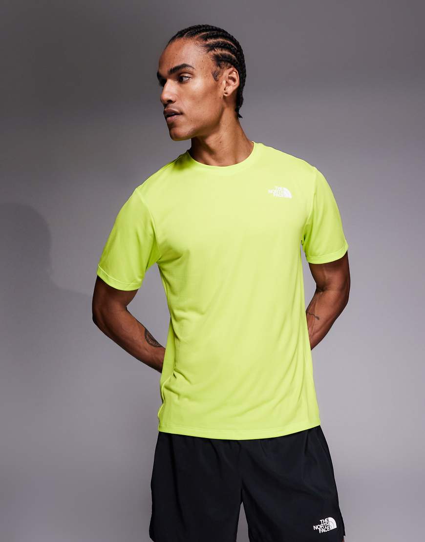 The North Face - Training 24/7 - T-Shirt in Hellgrün mit Logo