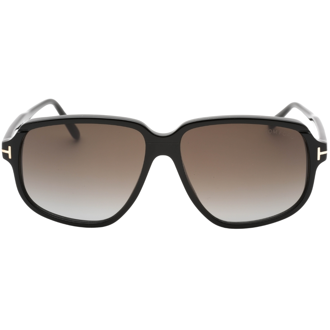 Tom Ford FT1024 Anton 01B Glanzend zwarte zonnebril
