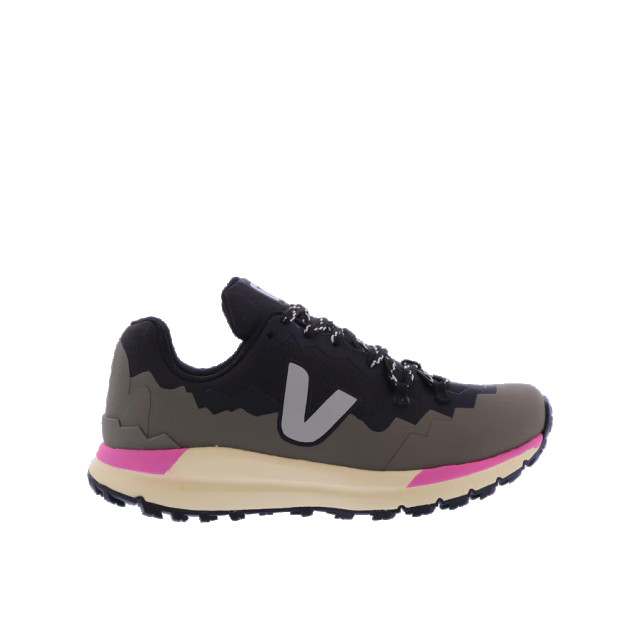 Veja Dames fits roz trek grijs/khaki