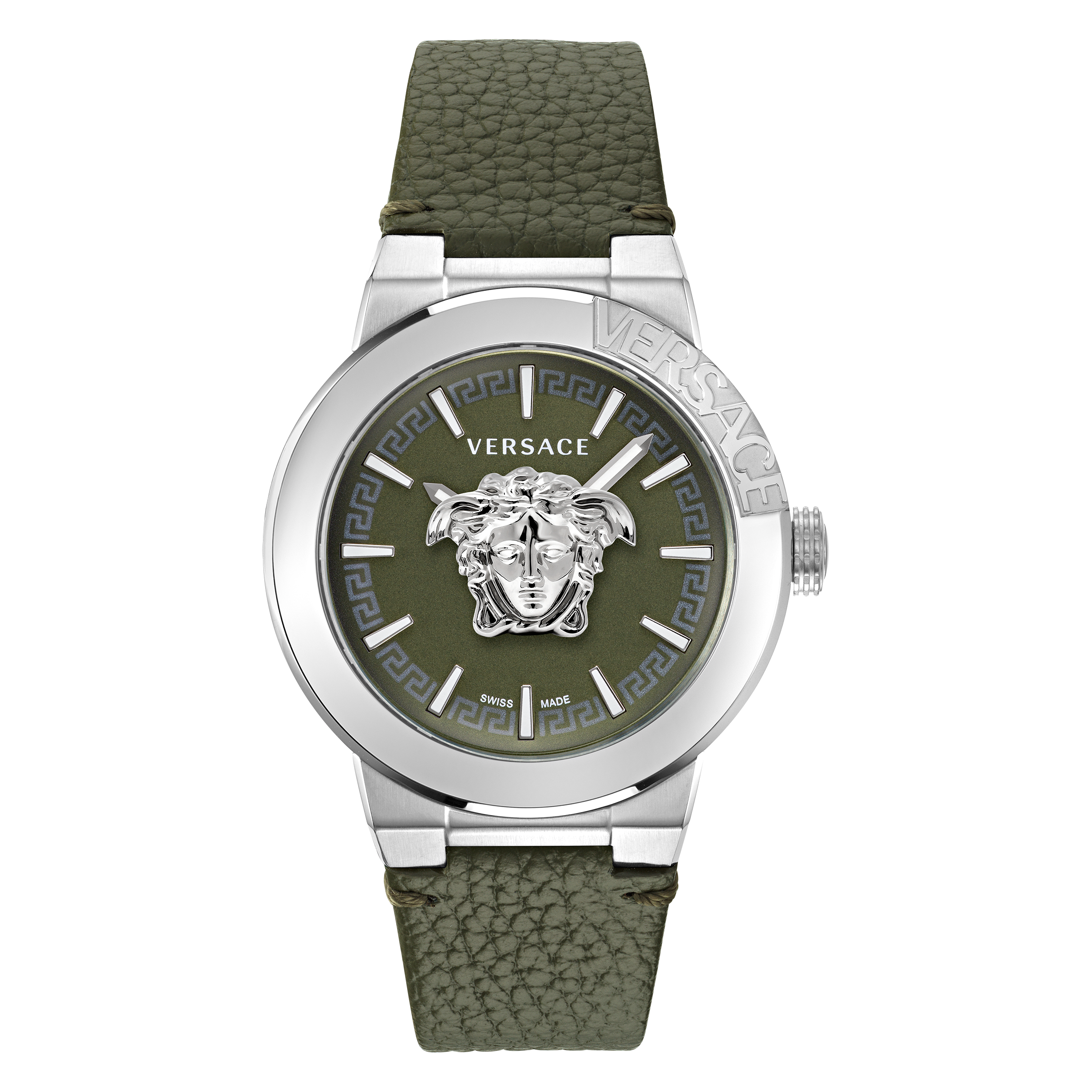 Versace Medusa Infinite Gent Groen Horloge VE7E00123 - maat One Size