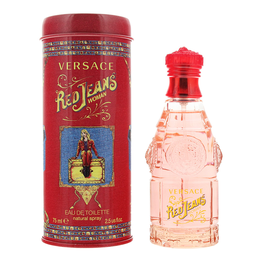 Versace Red Jeans Edt Spray75 ml. - maat One Size
