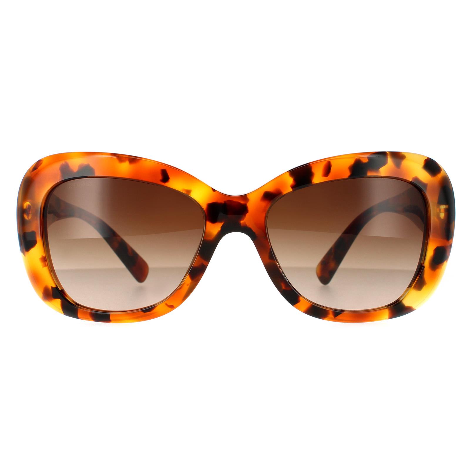 Versace zonnebril VE4317 260/13 Licht Havana Brown Gradiënt - maat One Size