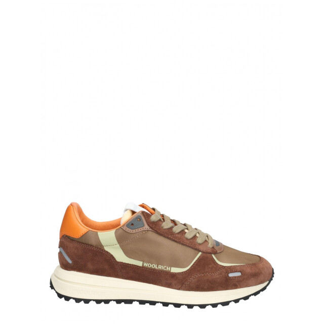 Woolrich WFM 252.030 bruine retro sneakers
