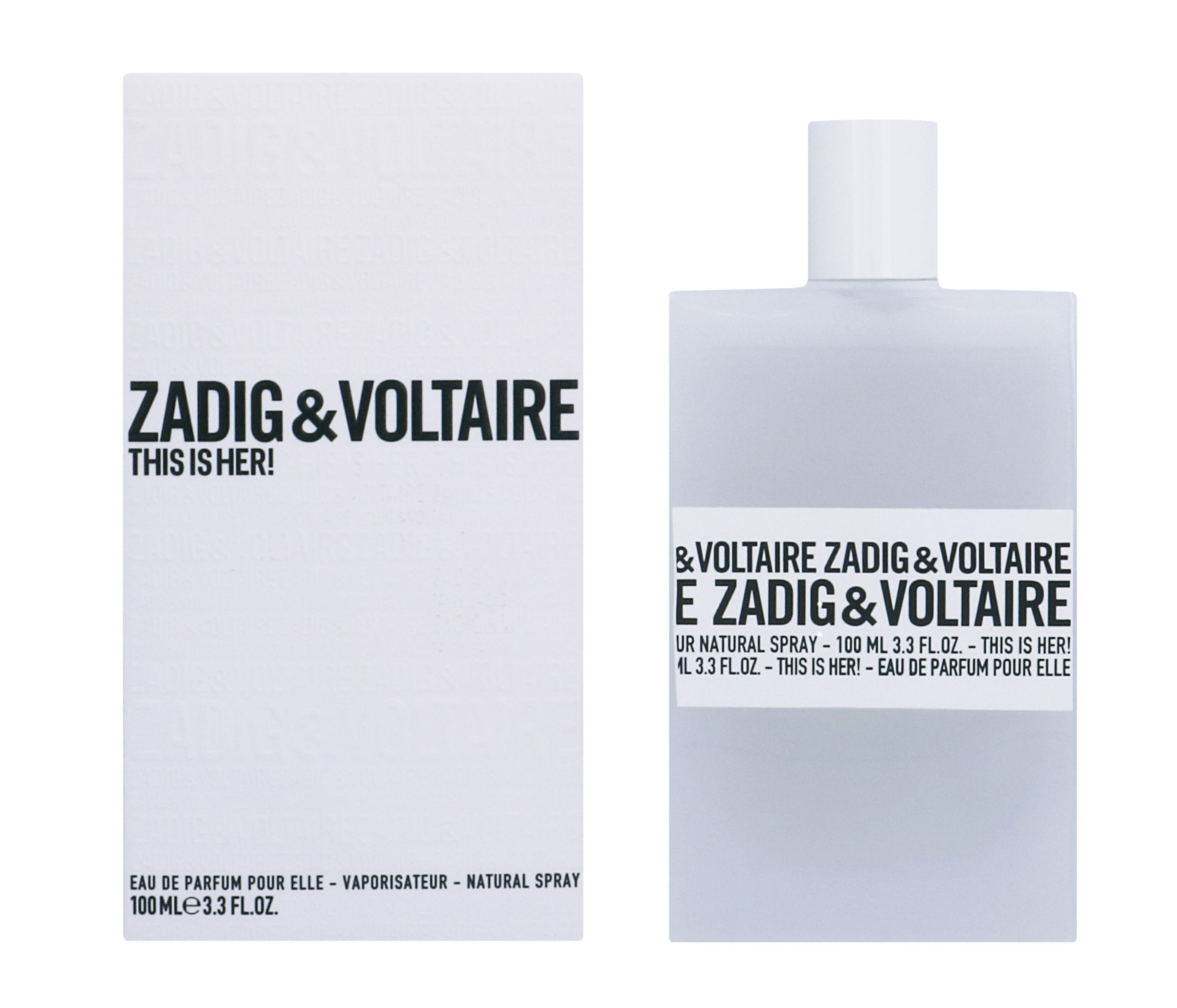 Zadig & Voltaire This Is Her Edp Spray 100ml. - maat One Size